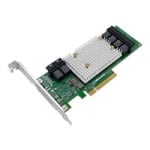 Microchip Adaptec SmartHBA 2100 24i - Storage controller (RAID) - 24 Channel - SATA 6Gb/s / SAS 12Gb/s - low profile - RAID RAID 0, 1, 5, 10 - PCIe 3.0 x8