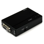 StarTech.com High Resolution VGA to Composite (RCA) or S-Video Converter - PC to TV - Connect a PC with VGA output to a composite or S-Video TV - vga to s video - vga to composite - pc to tv converter - rgb to tv - pc to tv adapter