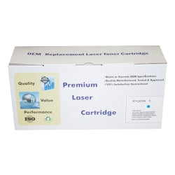 M&A Global Remanufactured Cyan Toner Cartridge Replacement For HP 645A, C9731A, C9731A-CMA