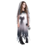 Amscan Graveyard Bride Girls Halloween Costume, Medium, Multicolor