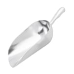 Tablecraft Metal Ice Scoop, 58 Oz, Silver