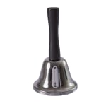 DMI Call Bell, 4 3/4in, Silver/Black