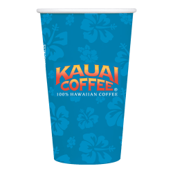 Kauai Coffe Cups, 16 Oz, Carton Of 600