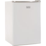 Black+Decker BCRK25W Refrigerator/Freezer, 2.5 Cu Ft, White