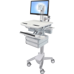 Ergotron StyleView Cart with LCD Pivot, 2 Drawers