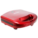 Better Chef Sandwich Grill, 2-1/2inH x 8inW x 8inD, Red