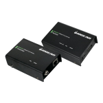 IOGEAR GVE440 Transmitter and Receiver - Video/audio extender - DisplayPort, HDBaseT Lite - up to 230 ft - TAA Compliant