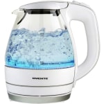 Ovente KG83B 1.5 Liter Electric Hot Water Kettle, White