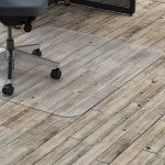 Lorell Big and Tall Polycarbonate Hard Floor Chair Mat, 45in x 53in