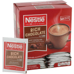 Nestle Rich Chocolate Hot Cocoa, 0.71 Oz, Box Of 50 Packets