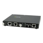 Perle SMI-1110-S2SC120 - Fiber media converter - GigE - 10Base-T, 100Base-TX, 1000Base-T, 1000Base-EZX - RJ-45 / SC single-mode - up to 74.6 miles - 1550 nm