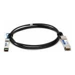 AddOn 1m Solarflare Compatible QSFP+ to SFP+ DAC - Direct attach cable - SFP+ to QSFP+ - 3.3 ft - twinaxial - passive