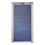 Danby 35-Bottle Wine Cooler, Black/Platinum