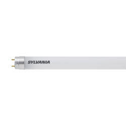 Sylvania 4ft T8 LED Tube Lights, 1600 Lumens, 10 Watts, 5000K/Daylight, Replaces T8 25 Watt Fluorescent Tubes, Case of 10