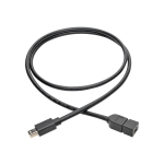 Tripp Lite Mini DisplayPort Extension Cable, 3ft