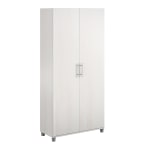 Ameriwood Home Camberly 36inW Utility Storage Cabinet, Ivory