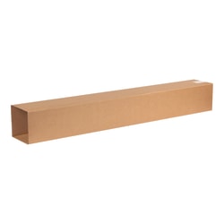 Partners Brand Telescoping Boxes, Outer, 6 1/2in x 6 1/2in x 48in, Pack Of 25